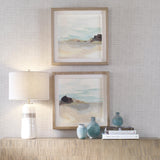 Wall Art Glacial Coast Framed Prints, Set/2