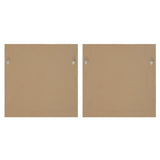 Wall Art Glacial Coast Framed Prints, Set/2