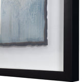 Wall Art Glimmering Agate Abstract Prints, S/2