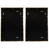 Wall Art Gold Rondure Framed Prints, S/2