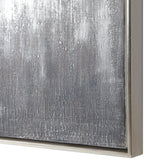 Wall Art Gray Showers Hand Painted Canvases, Set/3