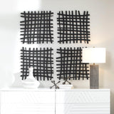 Wall Art Gridlines Iron Wall Decor