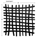 Wall Art Gridlines Iron Wall Decor