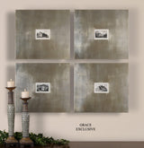 Wall Art Historical Buildings Framed Art Set/4