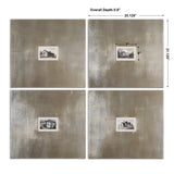 Wall Art Historical Buildings Framed Art Set/4