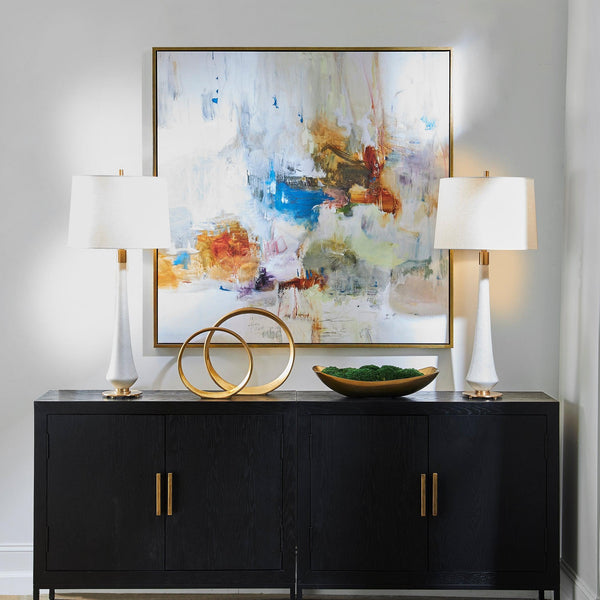 Wall Art In The Beginning Framed Abstract Art