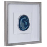 Wall Art Kalia Blue Stone Shadow Box