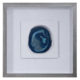 Wall Art Kalia Blue Stone Shadow Box