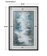 Wall Art Lakeside Grande Framed Abstract Print