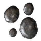 Wall Art Lucky Coins Nickel Wall Decor // Set of 4