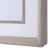 Wall Art Mist Shapes Framed Prints, Set/2