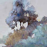 Wall Art Morning Lake Watercolor Framed Print