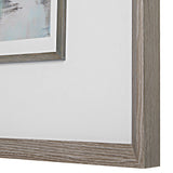 Wall Art Morning Lake Watercolor Framed Print