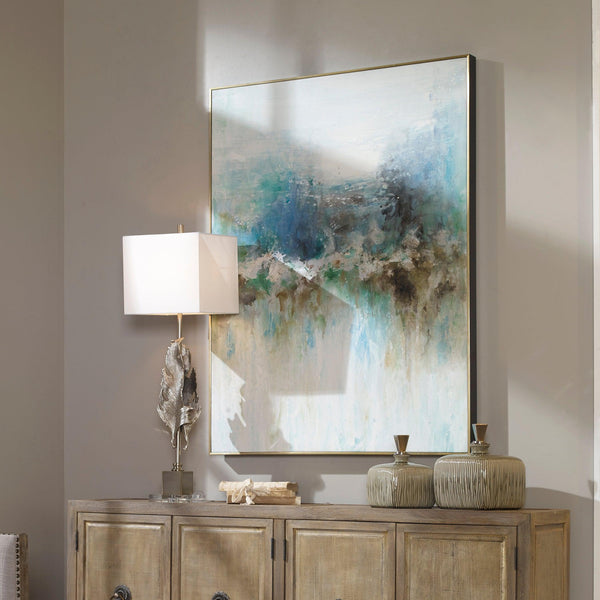 Wall Art Mountain Top Abstract Art
