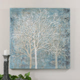 Wall Art Muted Silhouette Canvas Art
