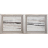 Wall Art Neutral Landscape Framed Prints, Set/2