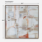 Wall Art Neutral Nirvana Abstract Canvas Art