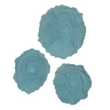 Wall Art Ocean Gems Blue Wall Decor // Set of 3