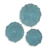 Wall Art Ocean Gems Blue Wall Decor // Set of 3