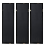 Wall Art Ocean Swell Painted Metal Art, S/3, 3 Cartons