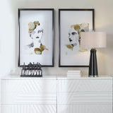 Wall Art Organic Portrait Framed Prints, S/2