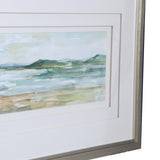 Wall Art Panoramic Seascape Framed Prints Set/2