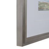 Wall Art Panoramic Seascape Framed Prints Set/2