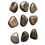 Wall Art Pebbles Walnut Wood Wall D残or, S/9