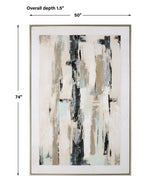 Wall Art Placidity Hand Painted Abstract Art
