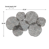 Wall Art Ripley Metal Leaf Wall Art