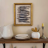 Wall Art Sardines Art Print // 8" x 10" 8" x 10"