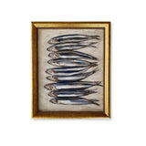 Wall Art Sardines Art Print // 8" x 10" 8" x 10"