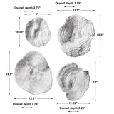 Wall Art Sea Coral Wall Art S/4