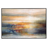 Wall Art Seafaring Dusk Hand Painted Abstract Art