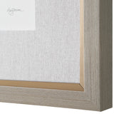 Wall Art Shibori Coral Framed Prints // Set of 4