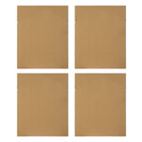 Wall Art Shibori Coral Framed Prints // Set of 4