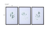 Wall Art Simple Sage Watercolor Prints, S/3
