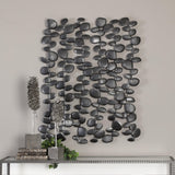 Wall Art Skipping Stones Forged Iron Wall Art
