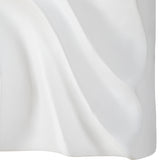 Wall Art Snowdrift Scultped White Wall Decor // Set of 4