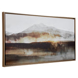Wall Art Splash Of Land Framed Canvas