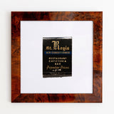 Wall Art St. Regis Hotel New Orleans Match Print // Black Frame Black Frame: $135