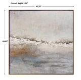 Wall Art Storm Clouds Abstract Hand Painted Art