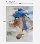 Wall Art Subtle Nuances Framed Abstract Art