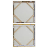 Wall Art Tactile Inspiration Framed Abstract Art // Set of 2