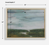 Wall Art The Path Of The Water Framed Print