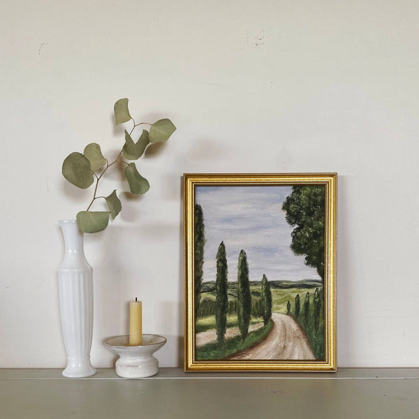 Wall Art This Way French Countryside Art Print // 9" x 12"