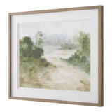 Wall Art Verdant Watercolor Landscape Print