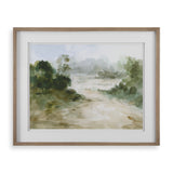 Wall Art Verdant Watercolor Landscape Print