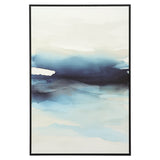 Wall Art Waves Framed Canvas Abstract Art