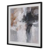 Wall Art Wings Neutral Abstract Framed Print